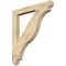 Ekena Millwork Funston Arts & Crafts Rough Sawn Bracket, Douglas Fir, 4"W x 38"D x 42"H BKT04X38X42FST03RDF - alternate 1